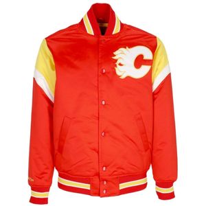 Mitchell & Ness, Heren, Jassen, Rood, Maat: S Lame,