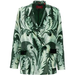 F.r.s For Restless Sleepers, Dames, Jassen, Veelkleurig, Maat: M Velours,