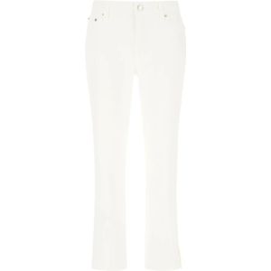 Michael Kors, Dames, Jeans, Wit, Maat: 2XS Katoen,