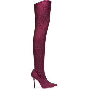 Gedebe, Dames, Schoenen, Rood, Maat: 36 1/2 EU Leer,