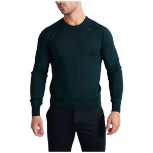 K-Way, Heren, Truien, Groen, Maat: 2XL Wol,