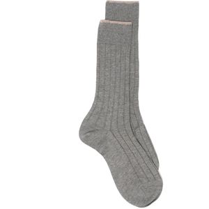 Brunello Cucinelli, Heren, Ondergoed, Grijs, Maat: L Katoen,