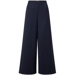 Forte Forte, Dames, Broeken, Blauw, Maat: S Katoen,