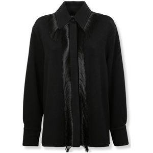 Jil Sander, Dames, Jassen, Zwart, Maat: S