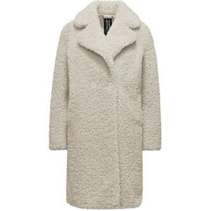 BomBoogie, Dames, Mantels, Beige, Maat: S Fleece,