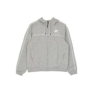 Nike Essential Fleece Full-Zip Hoodie , Gray , Dames , Maat: XS