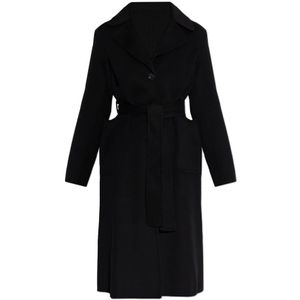 add, Dames, Mantels, Zwart, Maat: 2XS Wol,