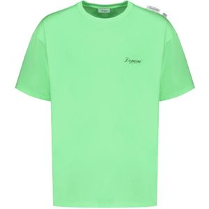 Isabella 1985, Heren, Tops, Groen, Maat: S Katoen,