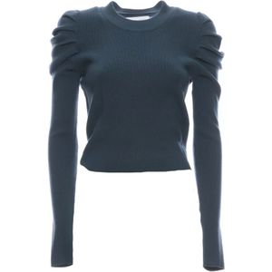 Weili Zheng, Dames, Truien, Groen, Maat: XS Viscose,