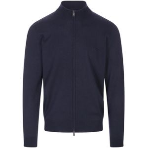 Hugo, Heren, Truien, Blauw, Maat: L Wol,