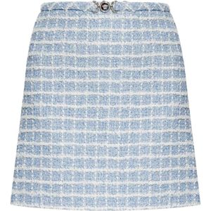 Versace, Dames, Rokken, Blauw, Maat: XS