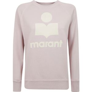 Marant étoile, Dames, Sweatshirts & Hoodies, Roze, Maat: S Katoen,