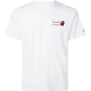 MC2 Saint Barth, Heren, Tops, Wit, Maat: S Katoen,