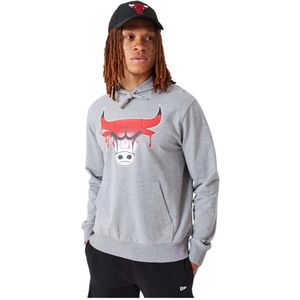 New Era, Heren, Sweatshirts & Hoodies, Grijs, Maat: 2XL Synthetisch,