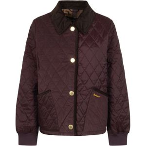 Barbour, Dames, Jassen, Bruin, Maat: L Katoen,