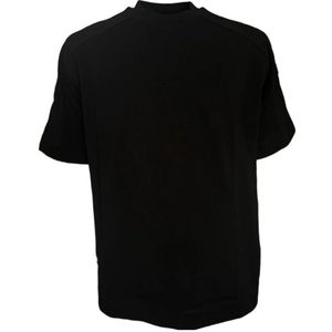 Emporio Armani, Heren, Tops, Zwart, Maat: M Katoen,