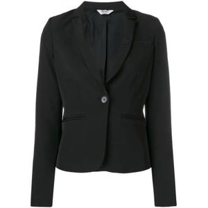 Liu Jo, Dames, Jassen, Zwart, Maat: XS Leer,