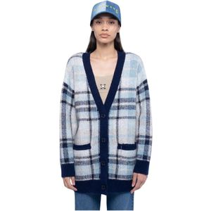 Richmond, Dames, Truien, Blauw, Maat: XS Wol,