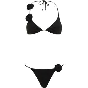 La Revêche, Dames, Badkleding, Zwart, Maat: M Polyamide,