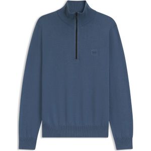 Boss Orange, Heren, Truien, Blauw, Maat: XL