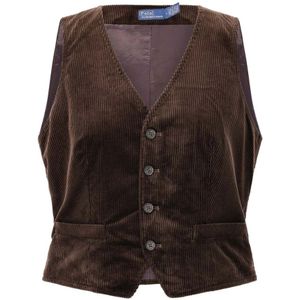 Polo Ralph Lauren - Corduroy Vest - Bruin - Dames