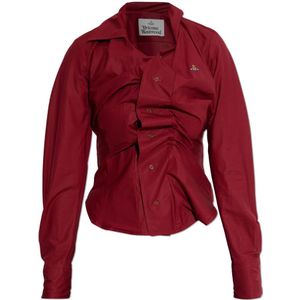Vivienne Westwood, Dames, Blouses & Shirts, Rood, Maat: M