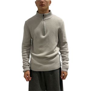 Rayne 1896, Heren, Truien, Grijs, Maat: L Wol,