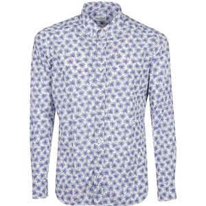 Bagutta, Heren, Overhemden, Blauw, Maat: L