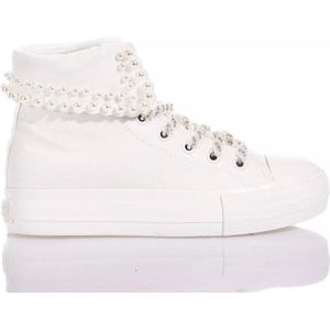Mimanera, Dames, Schoenen, Wit, Maat: 39 EU