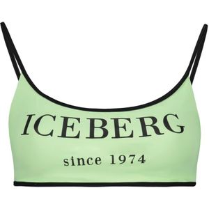 Iceberg, Dames, Badkleding, Groen, Maat: XS Polyamide,