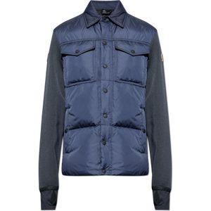 Moncler, Heren, Truien, Blauw, Maat: S