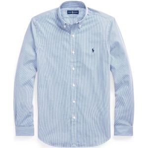 Ralph Lauren - Overhemd - Blauw Wit Gestreept - Katoenmix