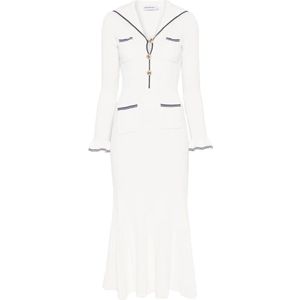 Self Portrait, Dames, Jurken, Wit, Maat: S