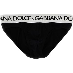 Dolce & Gabbana, Heren, Ondergoed, Zwart, Maat: 2XL Katoen,