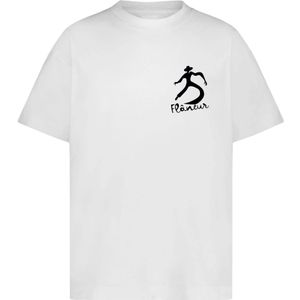 Flâneur, Heren, Tops, Wit, Maat: 2XL Katoen,