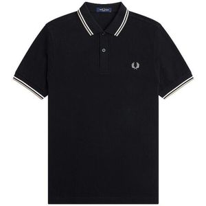 Fred Perry, Heren, Tops, Zwart, Maat: S Katoen,