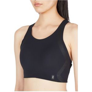 On Running, Dames, Tops, Zwart, Maat: XS Polyamide,