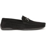 Kazar - Heren Mocassins - Zwart - Suède Leer