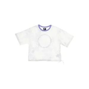 Nike Icon Clash Mesh Print T-Shirt , White , Dames , Maat: M