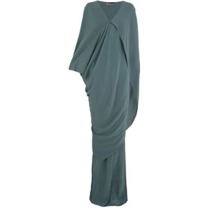 Cortana, Dames, Jurken, Blauw, Maat: XS Zijde,