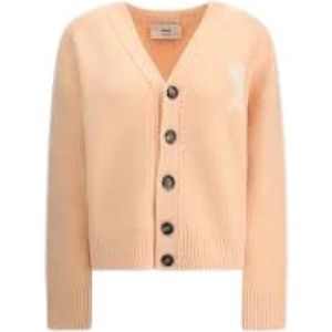 Ami Paris, Dames, Truien, Roze, Maat: M Wol,