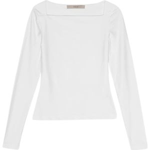 Remain Birger Christensen, Dames, Tops, Wit, Maat: M Jersey,