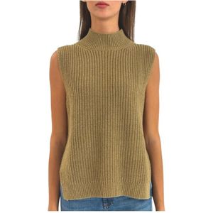 Roy Roger's, Dames, Truien, Bruin, Maat: XS Wol,