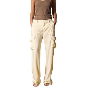 Mason's, Dames, Broeken, Geel, Maat: 3XS Modal,