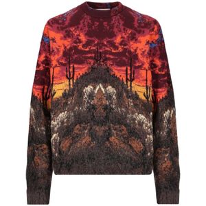 Laneus, Heren, Truien, Veelkleurig, Maat: M Katoen,