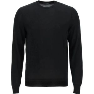 Drumohr, Heren, Truien, Zwart, Maat: M Wol,