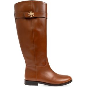 Tory Burch, Dames, Schoenen, Bruin, Maat: 36 1/2 EU Leer,
