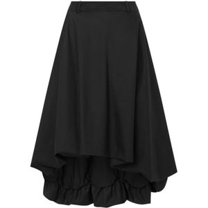 Moschino, Dames, Rokken, Zwart, Maat: S Katoen,