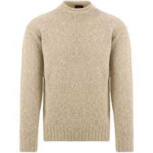Drumohr, Heren, Truien, Beige, Maat: XL