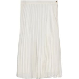 Busnel, Dames, Rokken, Beige, Maat: 2XL Chiffon,